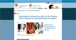 Desktop Screenshot of drzsoldos.hu